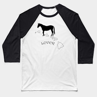 Hawaii Horse Lover Gifts Baseball T-Shirt